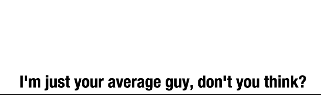 "對你而言我的存在感很薄弱，是不是？"